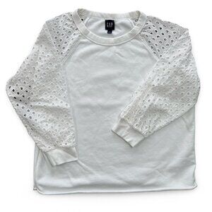 Gap Sweatshirt White Women’s Small
